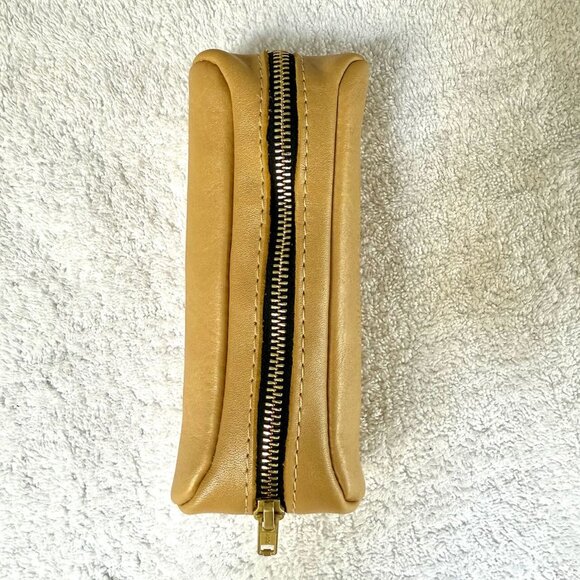 Portland Leather Goods Champagne Ballpark Pouch - Brand New - Picture 6 of 8